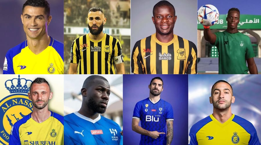 Deretan pemain bintang Eropa yang beragbung ke Liga Arab Saudi