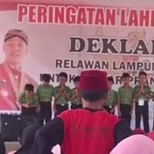 Deklarasi Relawan Ganjar Pranowo Libatkan Siswa SD, Bawaslu Lakukan Investigasi