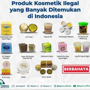 Awas! 13 Kosmetik Ilegal Mengandung Merkuri Masih Beredar Dipasaran, Ini Daftarnya