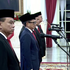 Daftar Menteri, Wamen dan Wantimpres yang Dilantik Jokowi Hari Ini