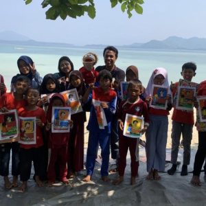 FJPI Lampung dan SP3T Rayakan Hari Anak Nasional 2023 di Pulau Tegal