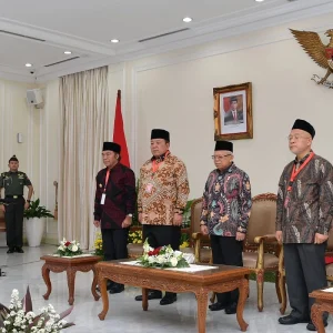 Pengurus KDEKS Lima Provinsi Dilantik di Istana Wapres Ma’aruf Amin