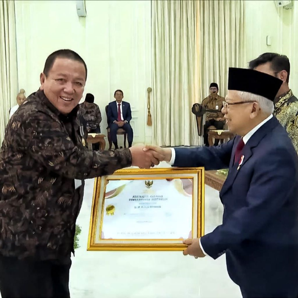 Berhasil Tingkatkan Produksi Pertanian, Gubernur Arinal Dapat Penghargaan Adhikarya Nararya