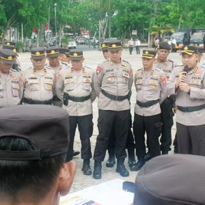 Polres Lampung Selatan Terjunkan 1.222 Personel Amankan Pilkades di 42 Desa Besok