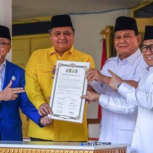 Bersama Gerindra, Tiga Partai Besar Usung Prabowo Subianto Jadi Capres