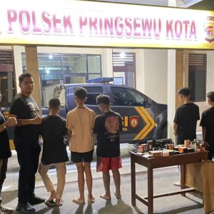Bobol Toko Vape di Ambarawa Pringsewu, Lima Pelajar SMP Ditangkap Polisi