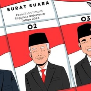 Nomor Urut Capres-Cawapres 2024: Anies 1, Prabowo 2 dan Ganjar 3