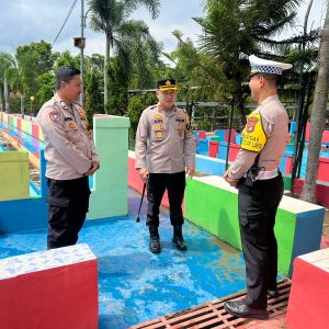 Kapolres Mesuji Cek Lokasi Wisata Jelang Perayaan Tahun Baru 2024