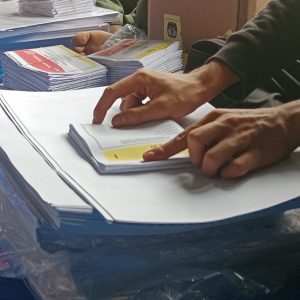 Belasan Ribu Surat Suara di Lampung Rusak
