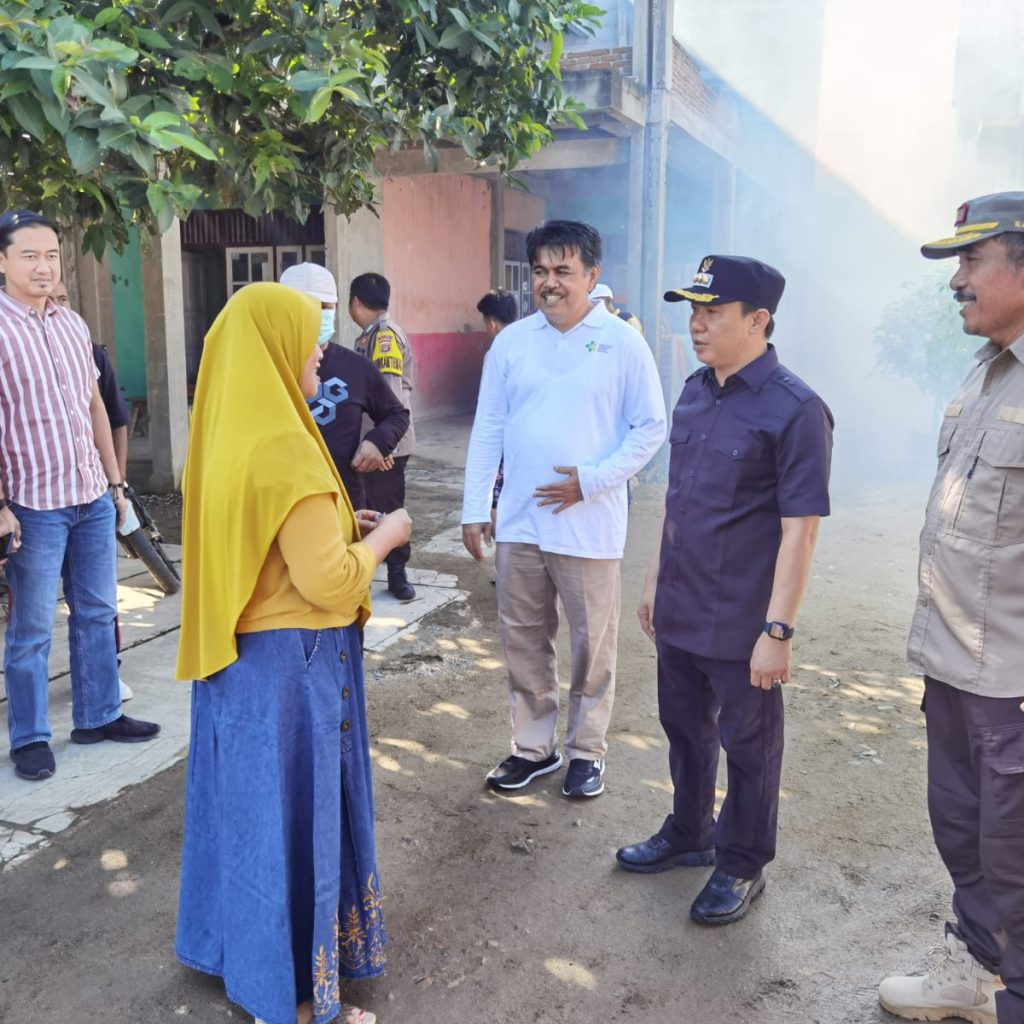 Pj Bupati Pringsewu Kawal Langsung Gerakan Pencegahan DBD di Gadingrejo
