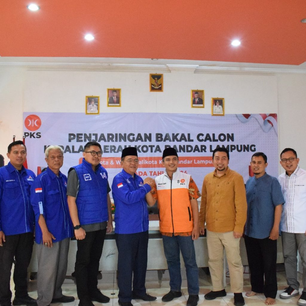 Demokrat Buka Peluang Koalisi dengan PKS di Pilkada Bandar Lampung 2024