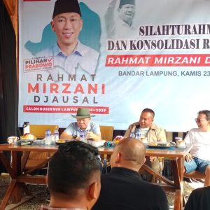 46 Relawan Prabowo Gibran Siap Tempur Lagi Menangkan Mirza di Pilgub Lampung