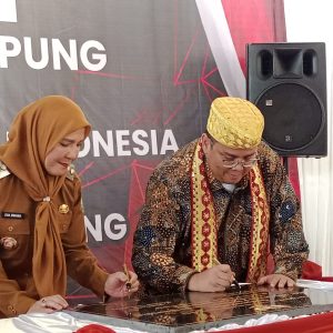 Rahmat Bagja dan Walikota Eva Resmikan Gedung Baru Bawaslu Bandar Lampung