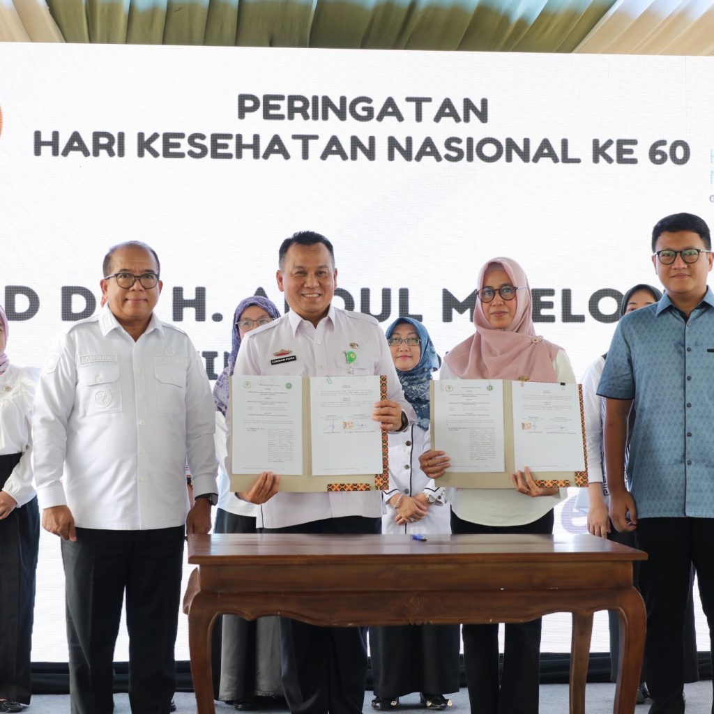 Hari Kesehatan Nasional ke-60, 2 Gedung RSUDAM Lampung Diresmikan