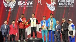 Dua Atlet Pencak Silat Asal Lampung Harumkan Nama Indonesia di Kejuaraan Dunia di Abu Dhabi