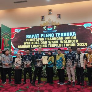 Akhirnya! Eva-Deddy Resmi Ditetapkan Sebagai Wali Kota dan Wakil Wali Kota Bandar Lampung Tahun 2025-2030