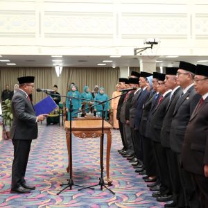 12 Pejabat Pemprov Lampung Resmi Dilantik, Ini Daftarnya