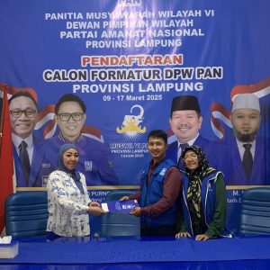 Irham Jafar Kembalikan Berkas Pencalonan Ketua PAN Lampung