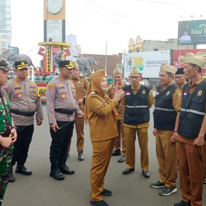 Apel Siaga Satgas Idul Fitri Bandar Lampung