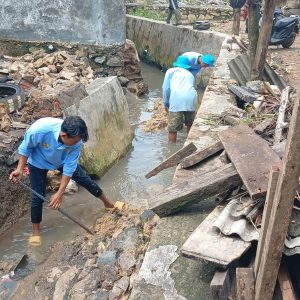 Gerak Cepat Pemkot Bandar Lampung Perbaiki Tanggul Jebol di Campang Jaya