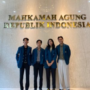 Empat Mahasiswa FH Unila Magang di MA
