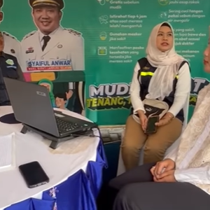 Dr. Sasa Chalim Tinjau Posko Kesehatan Arus Mudik di Tol Lampung