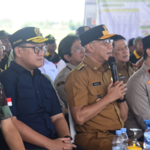 Ketua DPRD dan Gubernur Lampung Hadiri Panen Raya Serentak