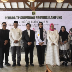Yanuar Irawan Hadiri Halalbihalal TP Sriwijaya Lampung