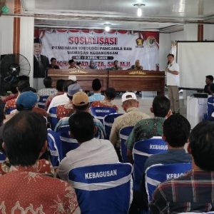 Mohammad Reza Sosialisasikan Nilai Pancasila dan Program Pemerintah di Desa Kebagusan