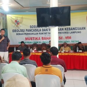 Mustika Bahrum Ajak Warga Baturaja Lestarikan Nilai-Nilai Pancasila
