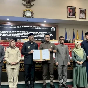 DPRD Lampung Setujui Usulan Pembentukan Kabupaten Sungkai Bunga Mayang