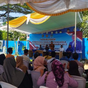 M. Junaidi Ajak Warga Way Lubuk Perkuat Nilai Kebangsaan Lewat Sosialisasi Pancasila
