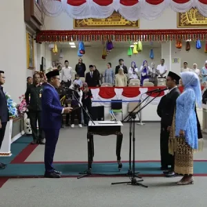 DPRD Lampung Lantik Abdul Aziz dan Imelda sebagai PAW