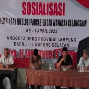 Anggota DPRD Lampung Fahror Rozi Gelar PIP WK di Lamsel