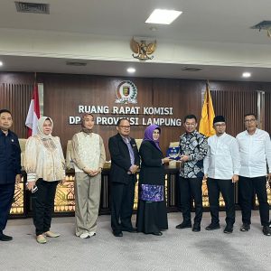 MAP FKIP Unila Kunjungi Komisi V DPRD Lampung, Bahas Isu Pendidikan