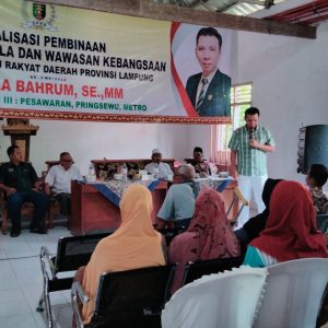 Usai PSU, Mustika Bahrum Ajak Warga Gunungrejo Perkuat Persatuan Lewat Nilai Pancasila
