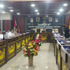 Komisi IV DPRD Lampung Gelar RDP Bahas Pengadaan Kapal Dalom Lintas Berjaya