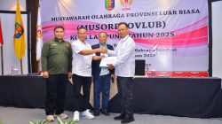 Taufik Hidayat Terpilih Aklamasi Pimpin KONI Lampung