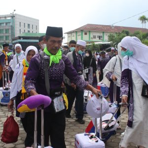 3.137 Jemaah Haji Asal Lampung Telah Tiba di Tanah Air