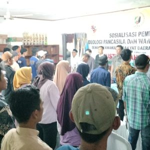 Mustika Bahrum Gelar Sosialisasi Pancasila di Pekondoh Gedung, Way Lima