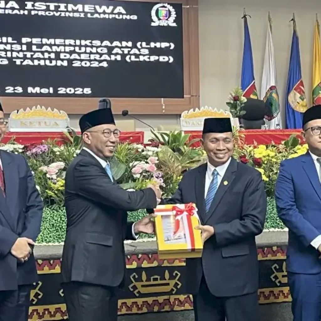 Paripurna DPRD Lampung: Pemprov Raih WTP ke-11