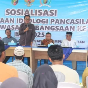 Muhammad Junaidi Sosialisasikan Nilai Pancasila di Lampung Selatan