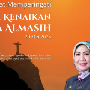 Sekretariat DPRD Provinsi Lampung Sampaikan Ucapan Selamat Hari Kenaikan Isa Al-Masih