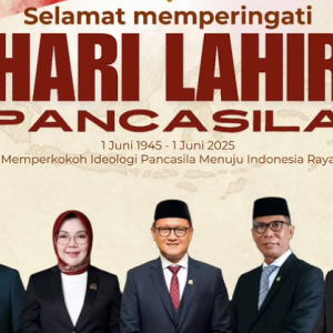 Ketua DPRD Lampung Ajak Perkokoh Pancasila di Peringatan Hari Lahir ke-80