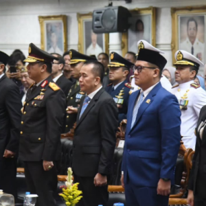 Ketua DPRD Lampung Hadiri Pelantikan Sekdaprov Marindo Kurniawan