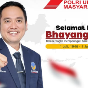 Wakil Ketua DPRD Lampung Naldi Ucapkan Selamat Hari Bhayangkara ke-79