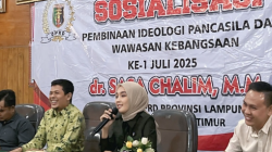 Sasa Chalim Gelar Pembinaan Ideologi Pancasila di Sukadana