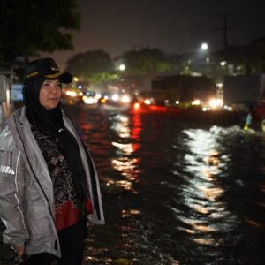 Genangan Banjiri Jalan Nasional di Panjang, Pemkot Desak BPJN Lampung Aktif Tangani Drainase