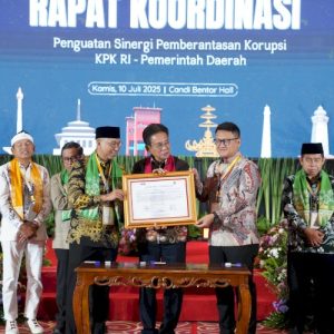 Ketua DPRD Lampung Hadir Dalam Sinergi KPK – Pemda, Dorong Penguatan Tata Kelola Daerah
