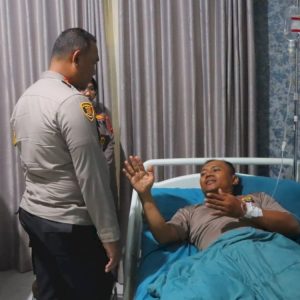 2 Anggota Polri Jalani 11 Jahitan di Kepala, Dirawat Intensif Usai Kawal Unjuk Rasa di DPRD Lampung